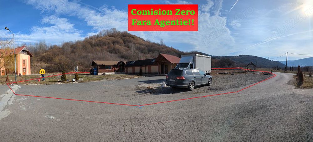 teren brasov, tarlungeni la perla ciucasului 5800mp cu cladire 174mp