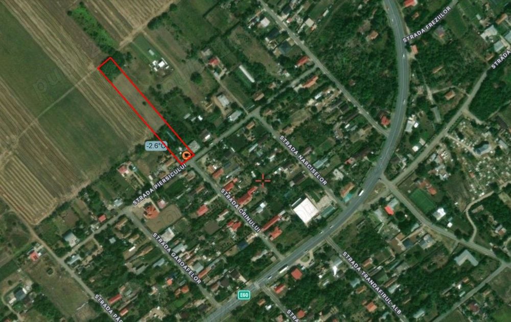 La 20Km de Bucuresti 4500mp teren intravilan pentru constructii