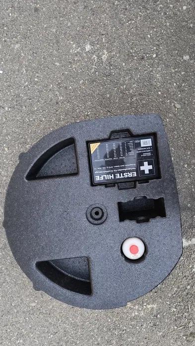 Spumă roată rezervă NISSAN QASHQAI J10 + pulbere + trusă