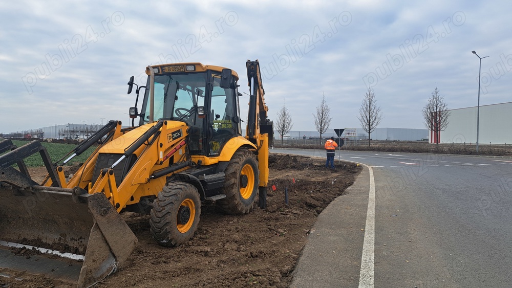 Buldoexcavator deszapezire Bucuresti ilfov Inchiez utilaje deszapezire, inchirieri buldoexcavatore, 