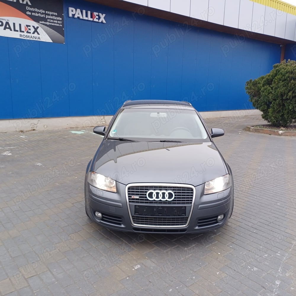 Audi a3 2.0 tdi 140 cai s line ,xenon,piele alcantara,pilot Import Germania