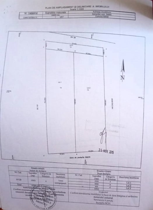 Teren Intravilan cu PUZ aprobat 10.900 MP - Sârca