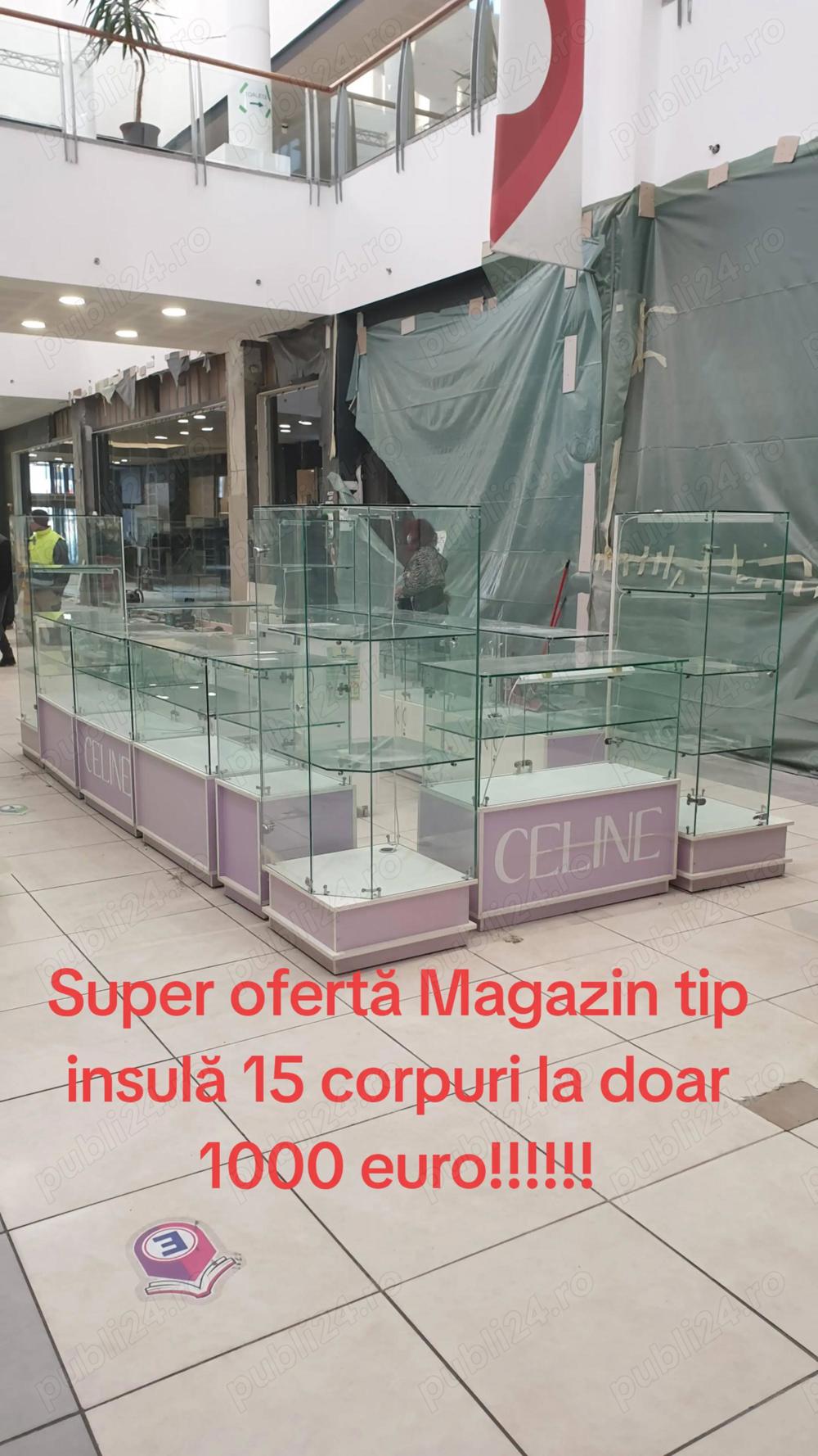 Super ofertă - magazin tip insulă