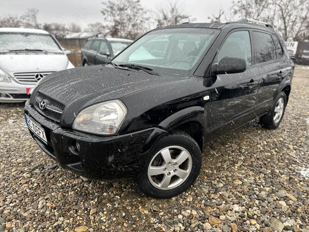 Hyundai Tucson,An 2008,2.0CRDI 140Cp,Euro 4,4x2,RATE,Avans 0