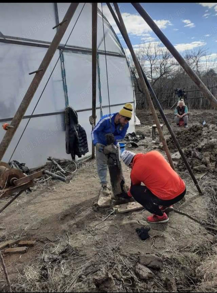 Foraje puțuri de apa 