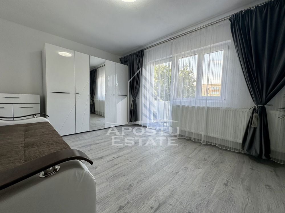 Apartament cu o camera, renovat, mobilat, centrala, zona Sagului