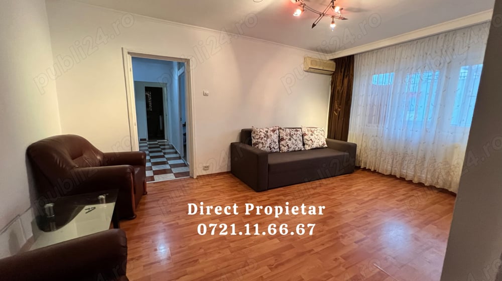 Proprietar, de vânzare apartament cu 3 camere, zona Sebastian