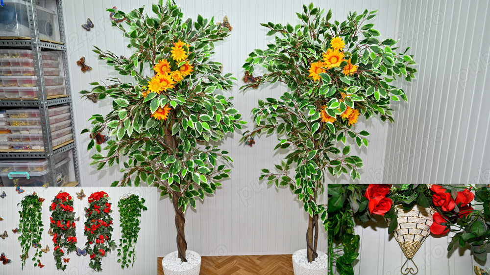 Plante si copaci artificiali + Cadou