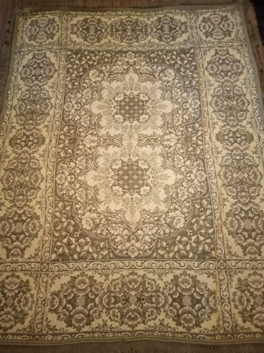 1980 -Carpeta ,fata masa Tobruk  ,fibra naturala ,noua.