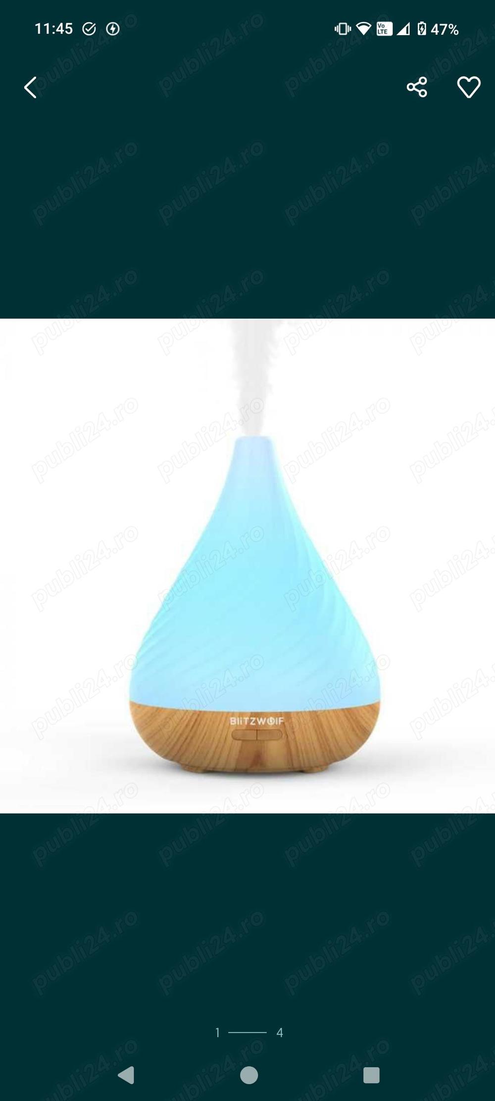 Umidificator, difuzor de aroma Blitzwolf 