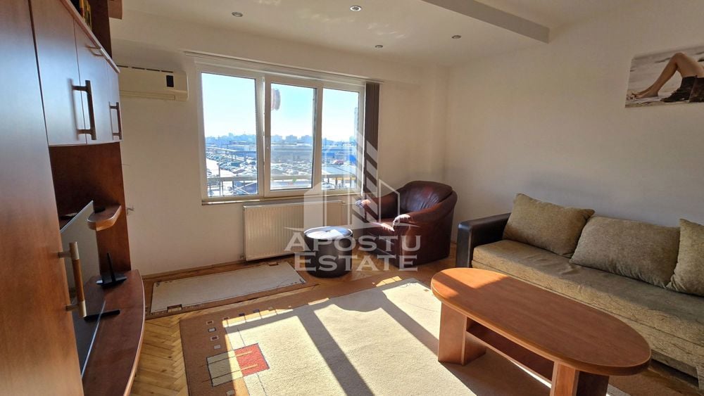 Apartament 1 camera, etaj intermediar, centrala proprie, zona Lipovei