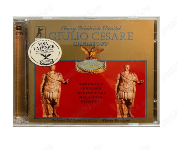 CD audio cu opera, Giulio Cesare