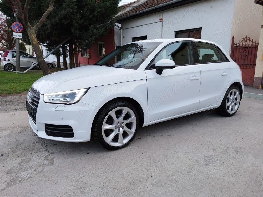 Audi A1 Sportback 1.0TFSI cu 95 cp, an 2016, full led, navi, clomatronic