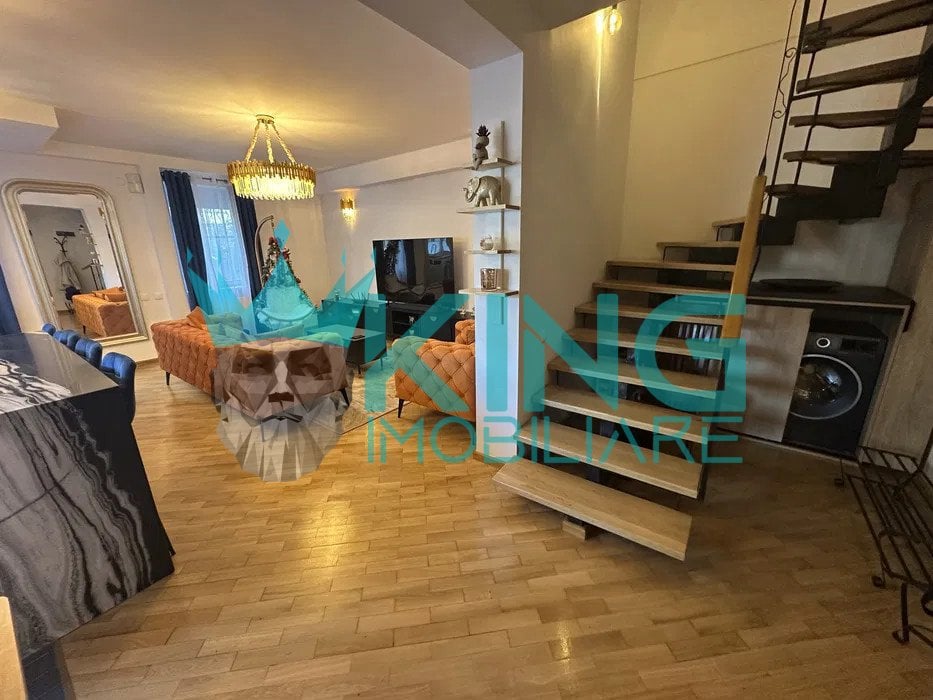 Inchiriez Apt. 3 camere | doua niveluri | nou renovat | langa parcul Kiseleff