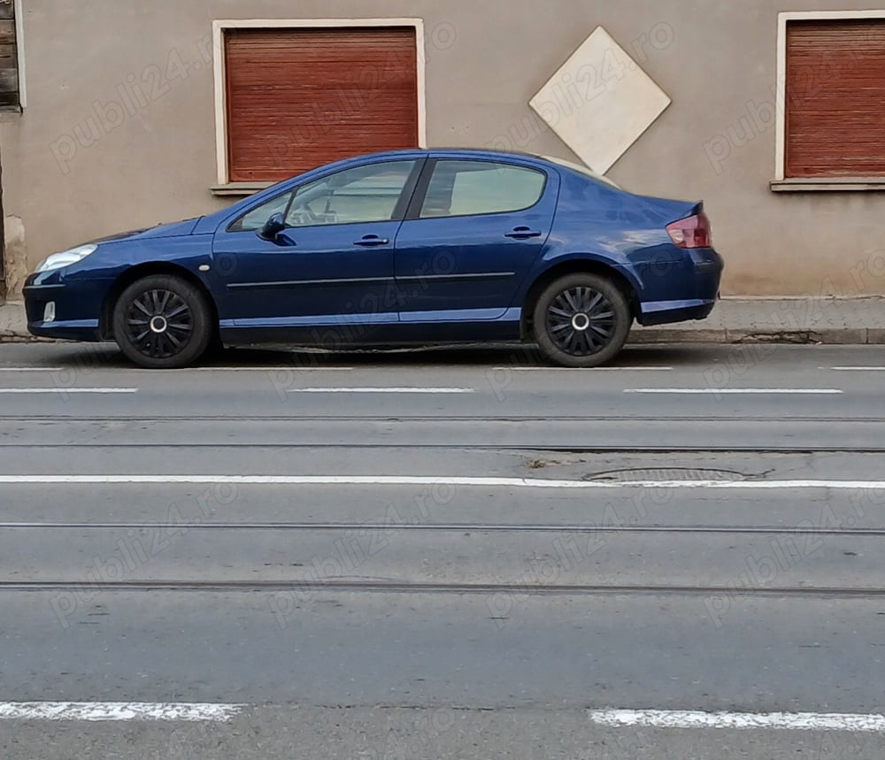 Vând Peugeot 407, diesel, înmatriculată, an 2007