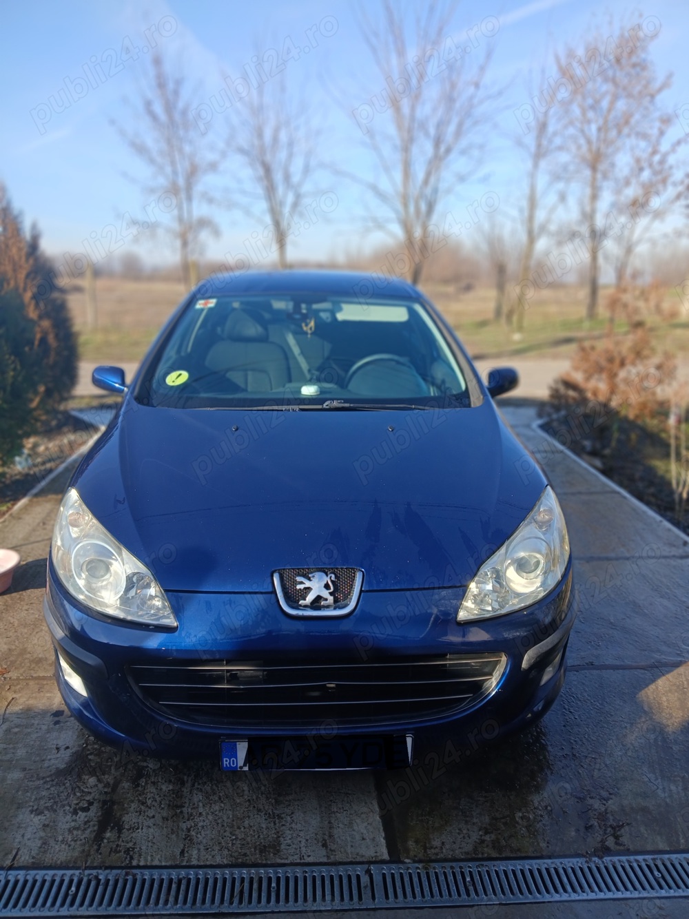 Vând Peugeot 407, diesel, înmatriculată, an 2007