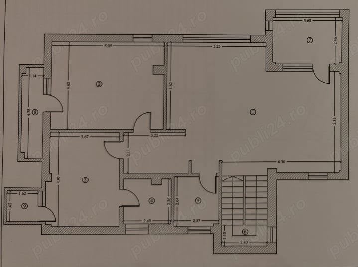 Închiriez vila constructie 350mp utili+480 mp teren in CT ptr. locuit sau business