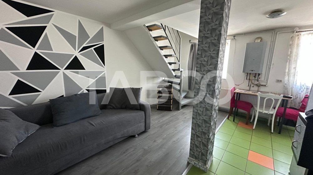 Apartament zona Vasile Aaron Sibiu 51 mpu mobilat utilat