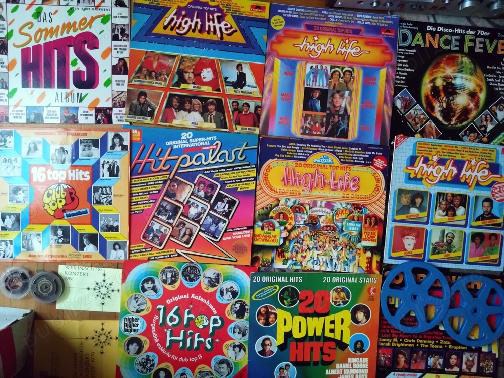 Vinyl-uri Compilatii Club top 13,Dance Fever,High life,Hitpalast