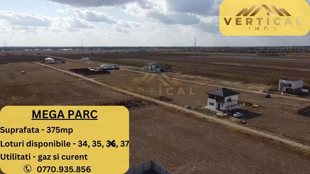 Teren de Vanzare in Zona Rezidentiala - Mega Parc