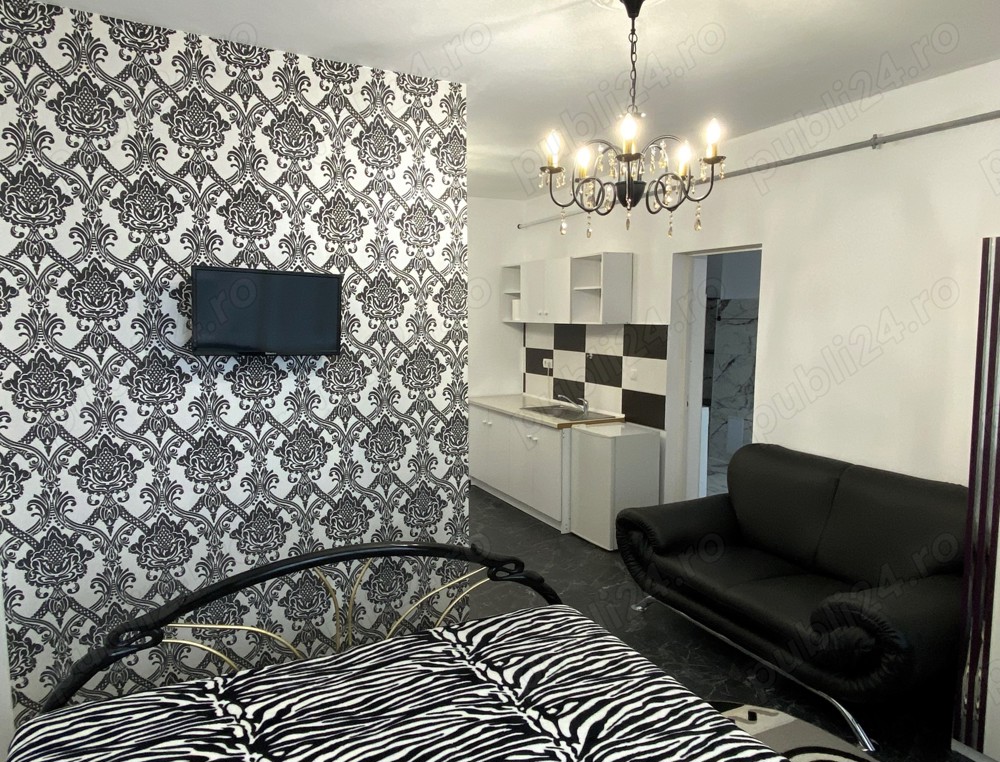 Proprietar, apartament tip studio amenajat nou, centrala proprie, zona Brancoveanu- Elisabetin