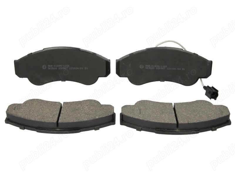  lpr set placute frana fata jumper,ducato,boxer 94-2006