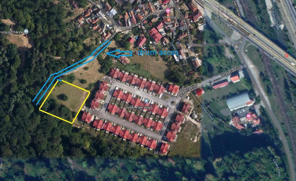 Teren pentru dezvoltatori, 2900mp Noua-Darste