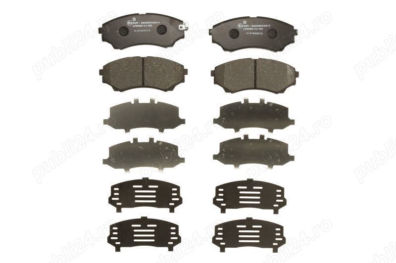 delphi set placute frana fata ford ranger,mazda b-serie