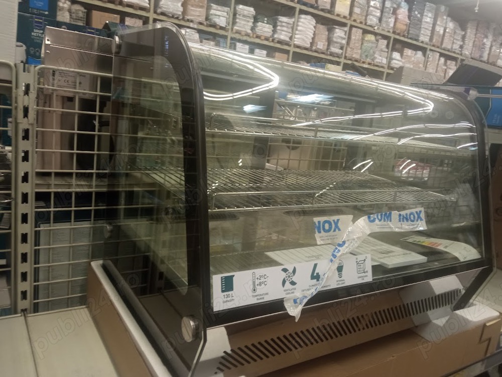 vitrina calda tip bain marie pentru  fast food