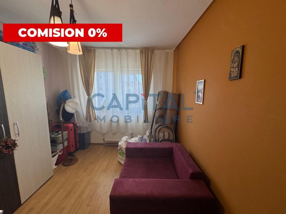 Comision 0 %  Apartament decomandat 3 camere, 2 bai, etaj intermediar