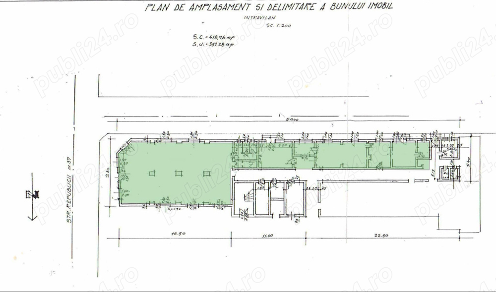 inchiriez spatiu comercial ultracentral intersectie si anexe