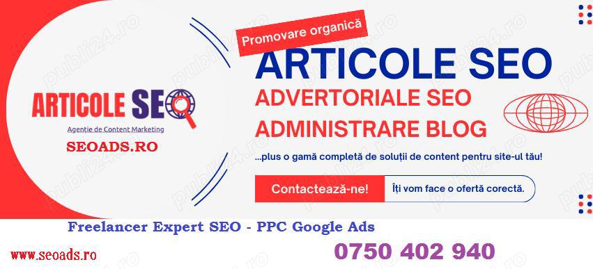 SEO la Cheie: Articole Optimize + Backlink-uri Puternice pentru Succesul Online!
