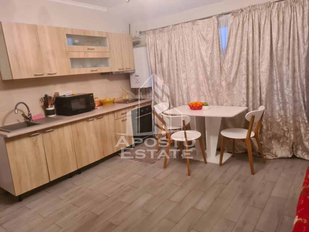 Apartament cu 2 camere, pod 54mp, zona Freidorf, centrala termica