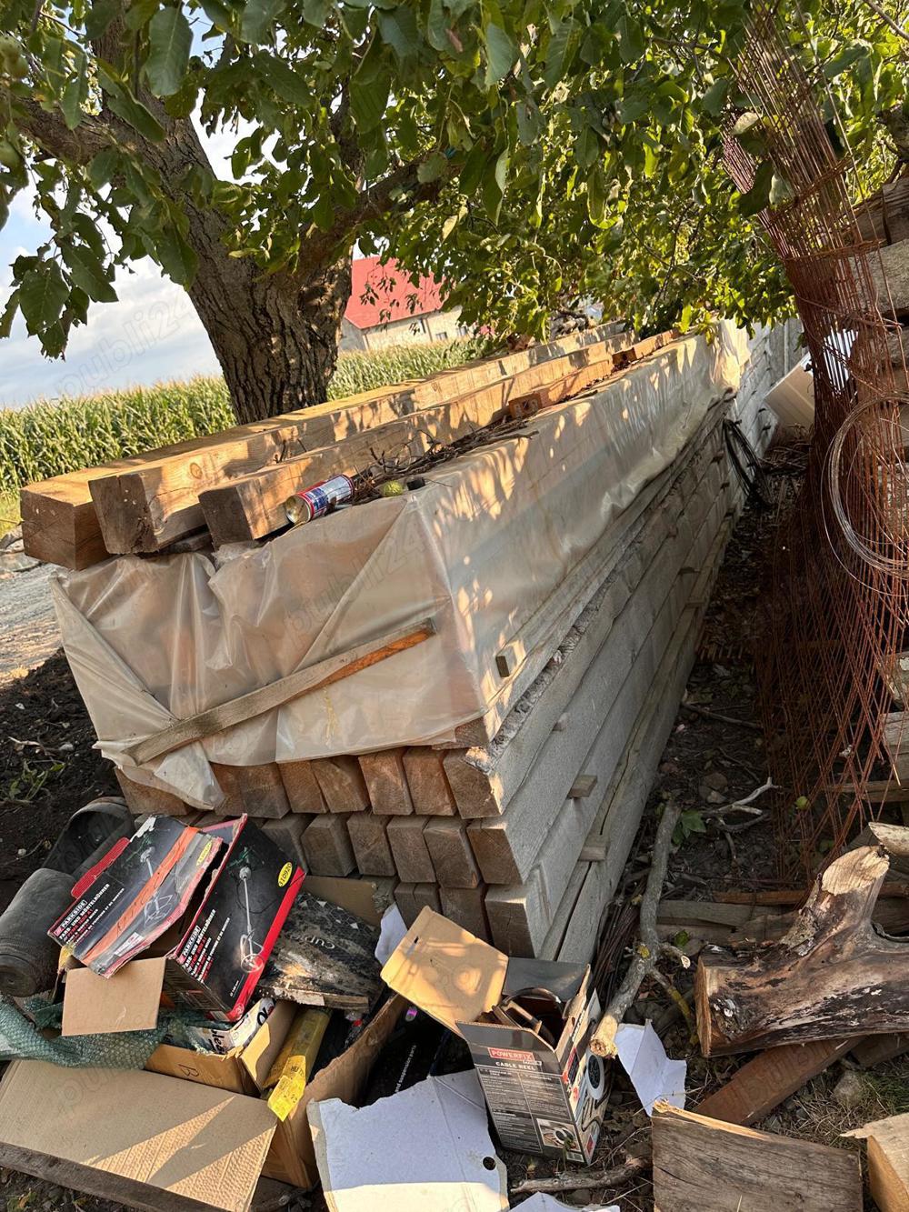 Lemn si fier de vanzare