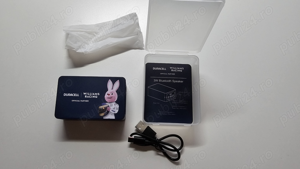 boxa portabila duracell 3w bluetooth speaker