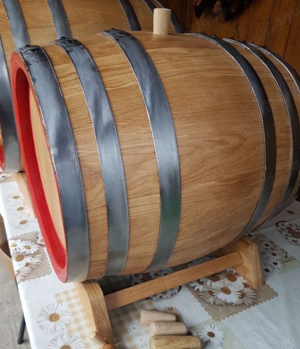 Vand butoi din stejar de 30 litrii