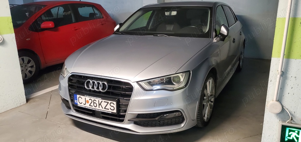 Audi A3 S-line 2.0 tdi euro6 2016, cod motor CRLB, cutie automata DSG 6 S-tronic