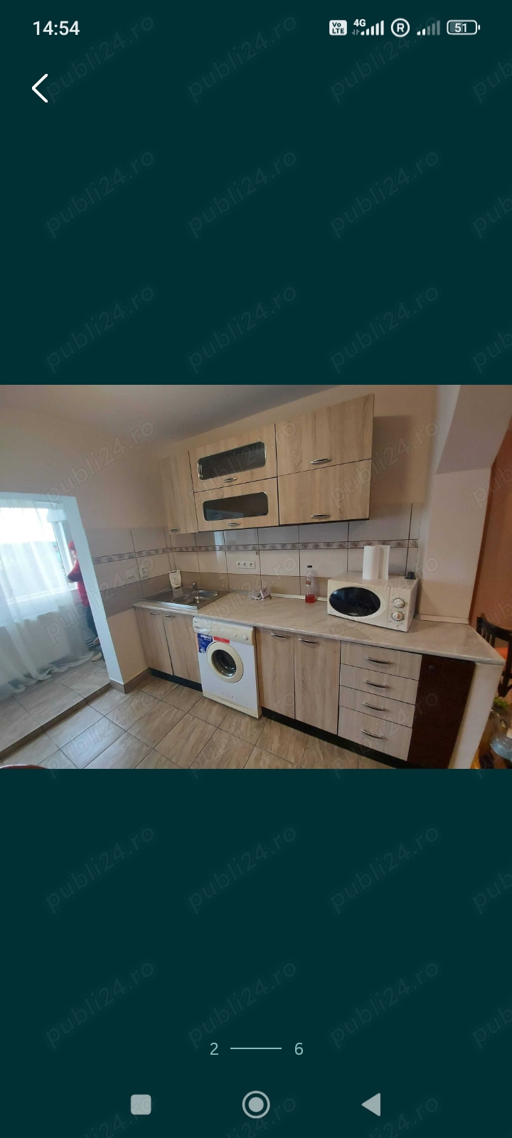 Închiriez apartament cu două camere.