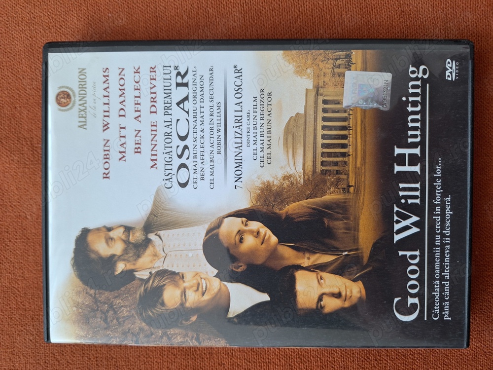 Film DVD - licenta  	Good Will Hunting   Oscar- Robin Williams