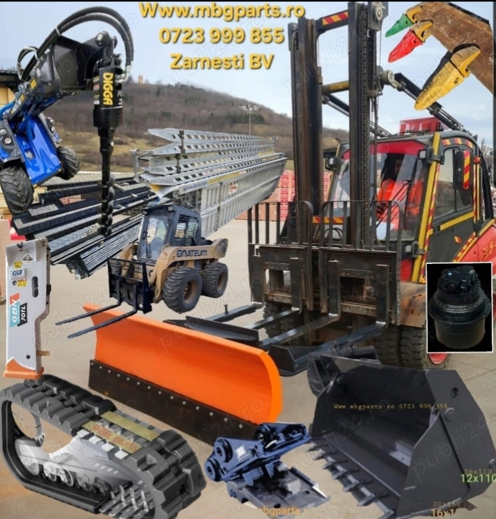 Furci, prelungitoare, picon, senile, rampe, hardox, cutit, klac, foreza