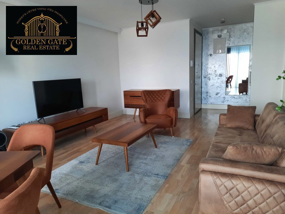 Barbu Vacarescu The Address 102 | 2 camere | Centrala | Parcare |