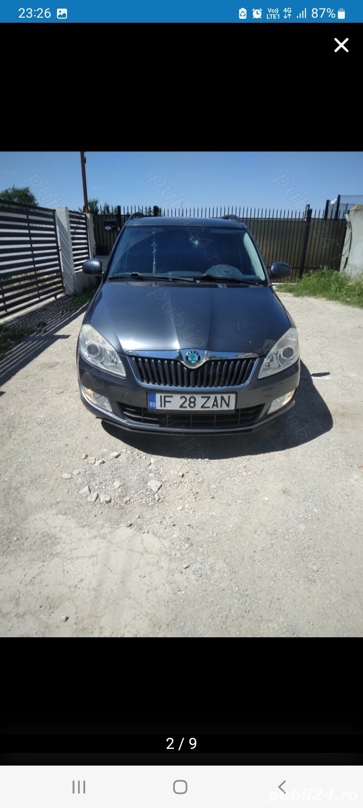 Skoda fabia face lift