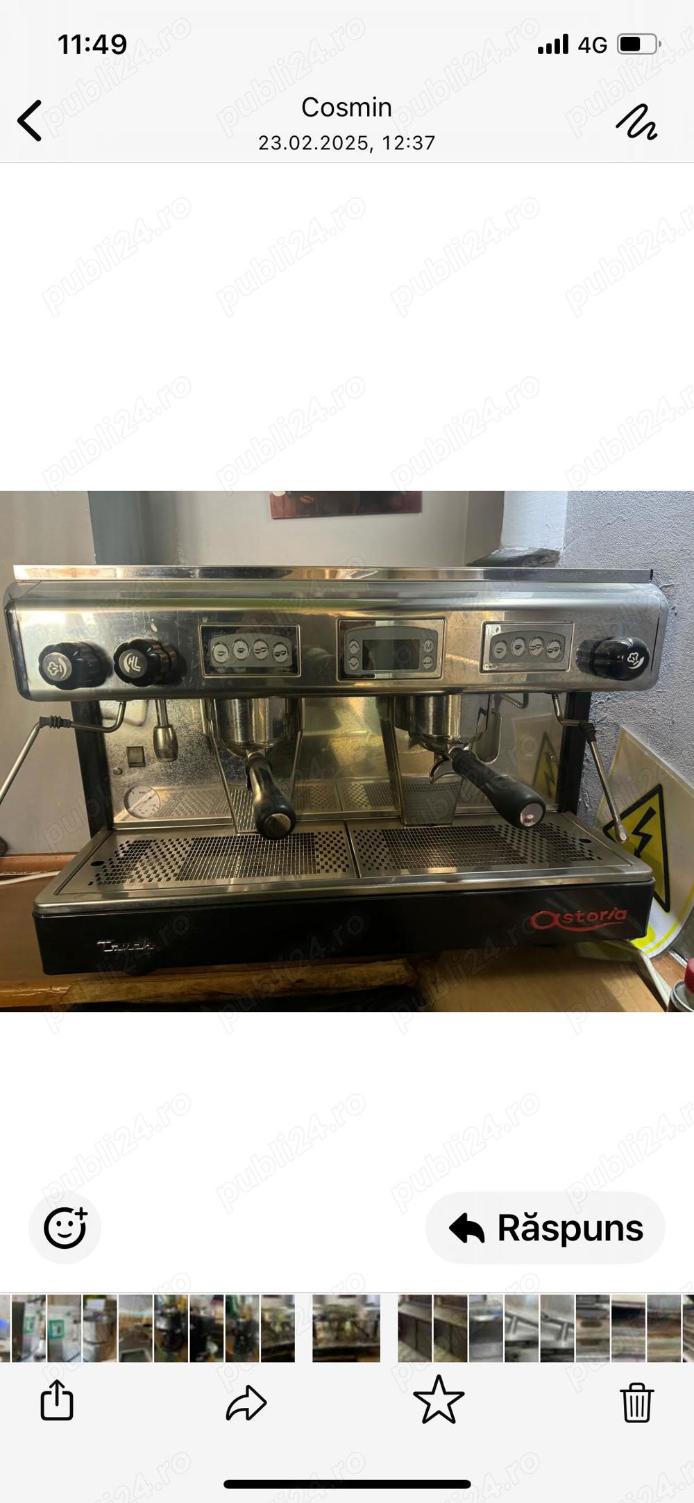 expresor cafea profesionalrasnita cafea profesionala