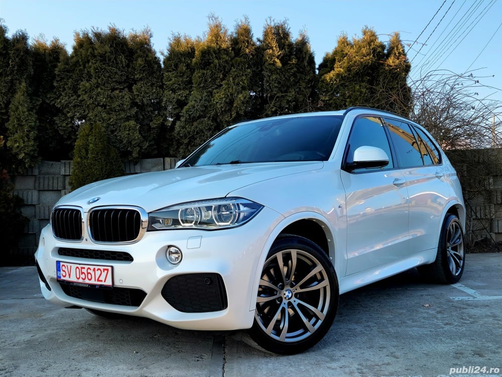 Bmw X5 Model 2016 motor 2L 231 cp euro 6 M pachet 7 locuri