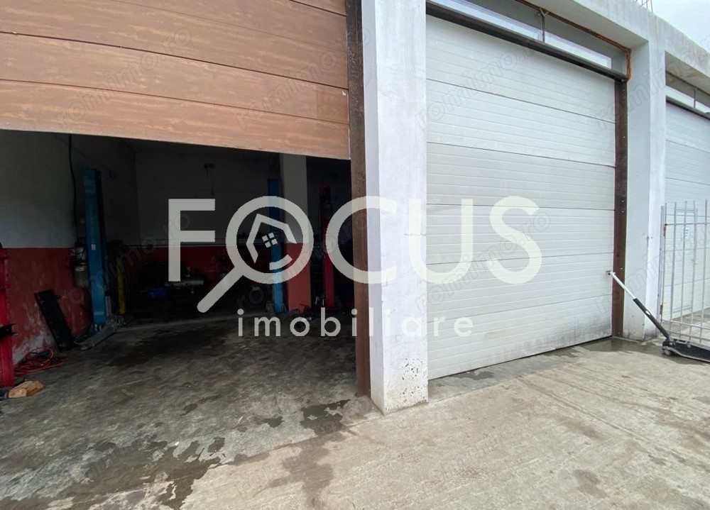 Vand hala si teren intravilan zona de servicii