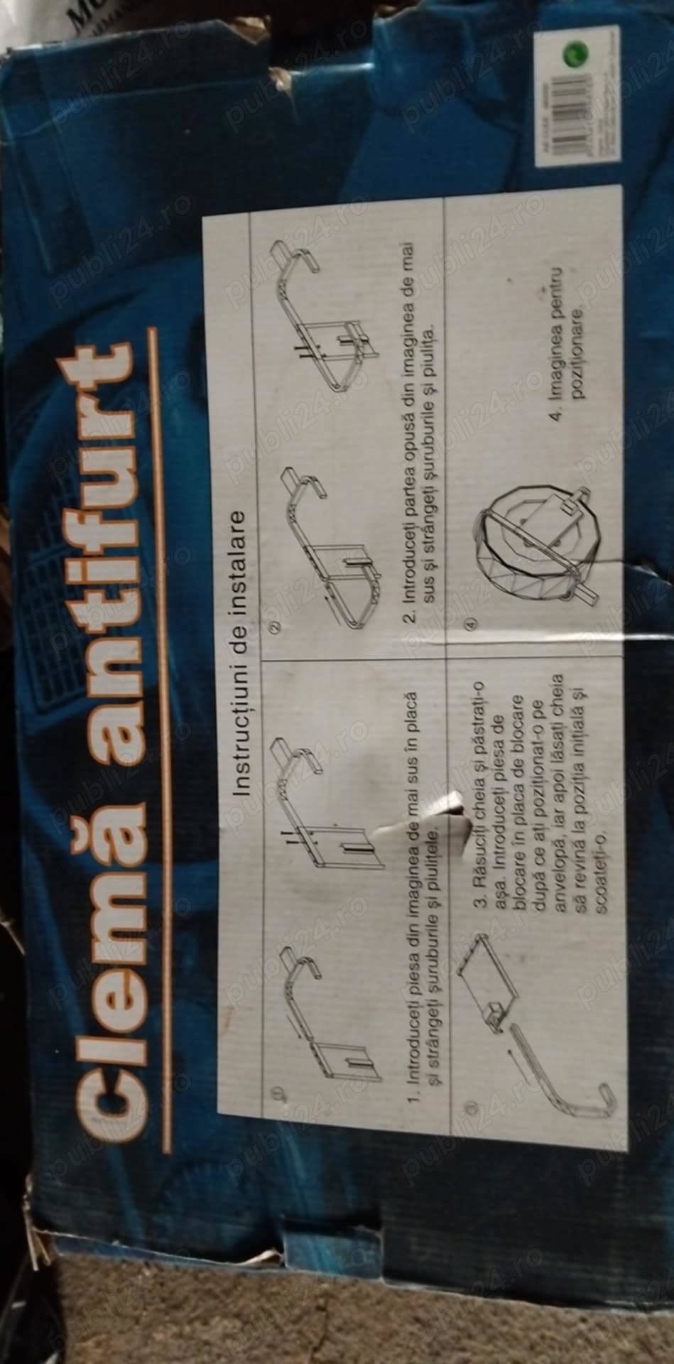 Vand clema antifurt pentru rulota 