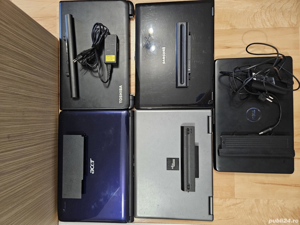 Lot Laptop-uri functionale defecte +accesorii