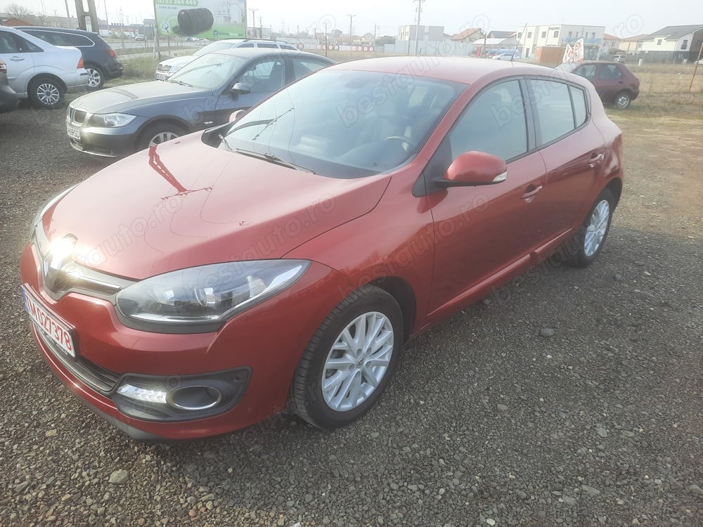 Megane 1.5 DCI, 2015, climatronic, camera marsarier, piele, LED