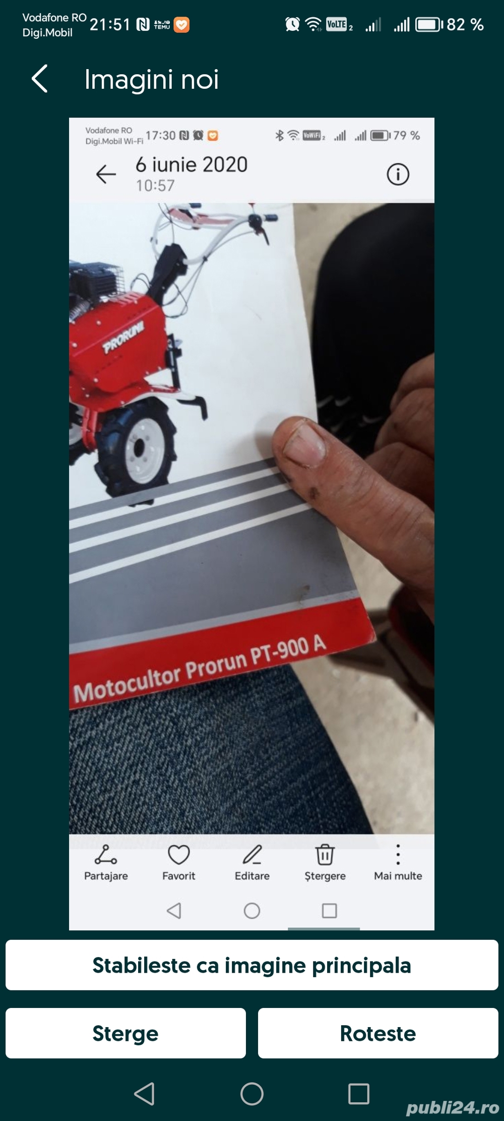 Motocultor Loncin PT 900A