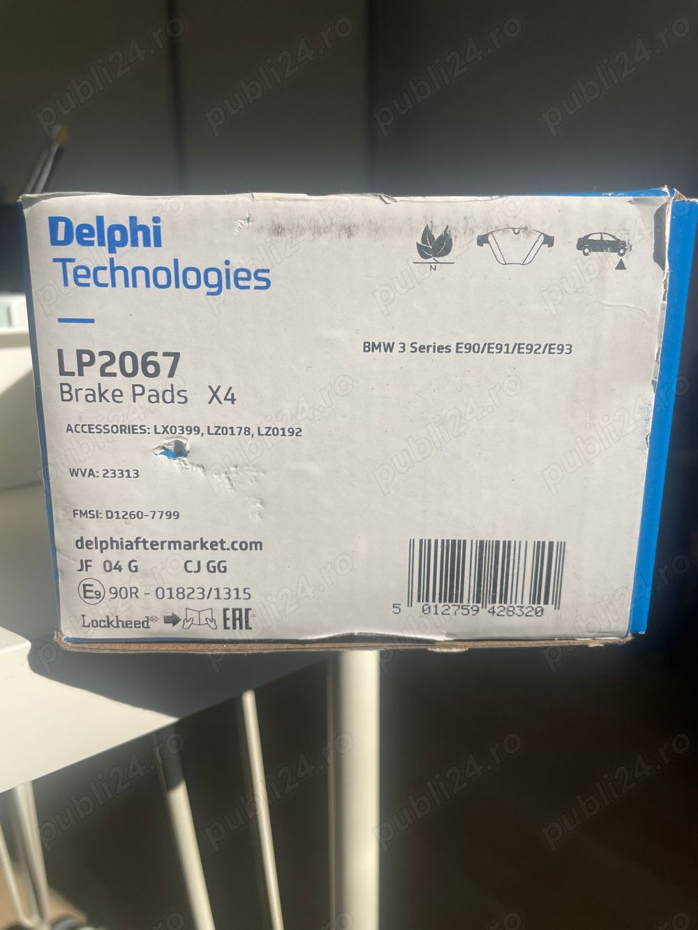 Placute frana fata Delphi Bmw E 90/91/92/93